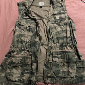 Carhartt Women Camo Utility Vest